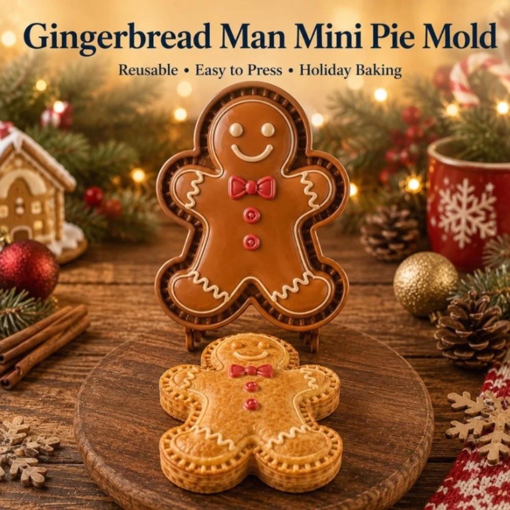 Collezione di Stampi Riutilizzabili per Torta di Natale 8 Forme Pressa per Impasto Tascabile per Festa di Natale Potluck