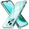 For Honor 400 Lite 400Lite 5G Case Shockproof Transparent Silicone Soft Airbag TPU Phone Case For Honor 400 Lite Protect Cover