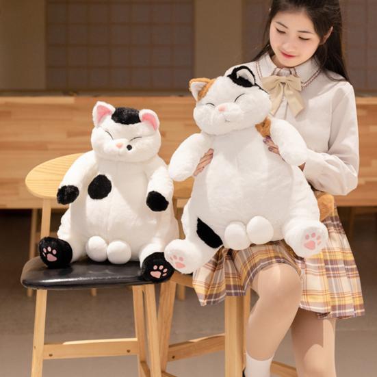 Durable Plush Doll Realistic PP Cotton Cute Cartoon Comfortable Cats Stuffed Doll for Daily Use