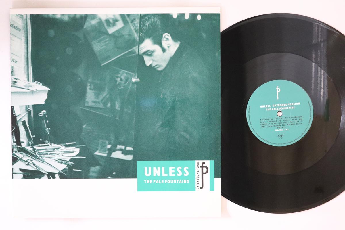 

12inch Record PALE FOUNTAINS - Unless VS61412 VIRGIN 1984 UK Rock Used