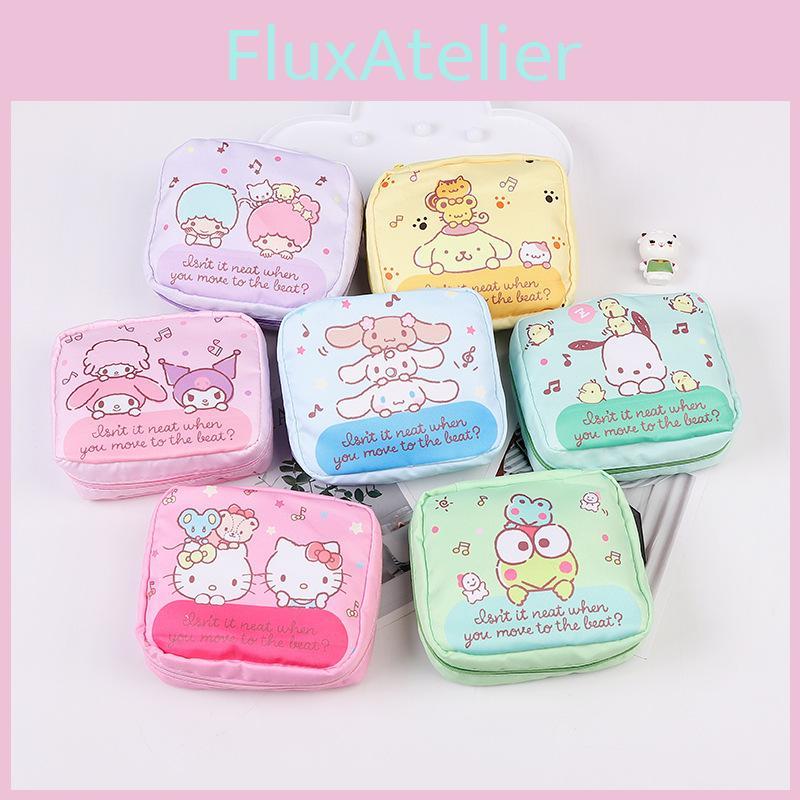 Doraemon Tote For Feminine Hygiene Items Compact Cartoon Storage Bag For School And Travel Use