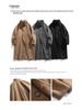 Men's 2025 Trendy Mid-Length Woolen Trench Coat: Stylish, Versatile & Casual.