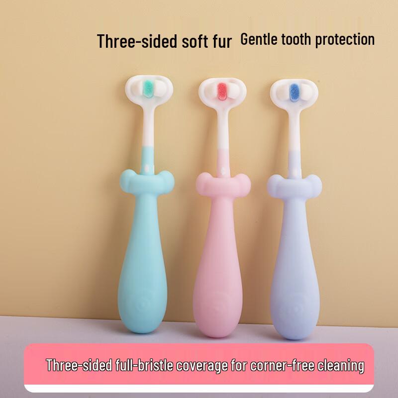Kids' Ultra-Soft 3-Sided Toothbrush