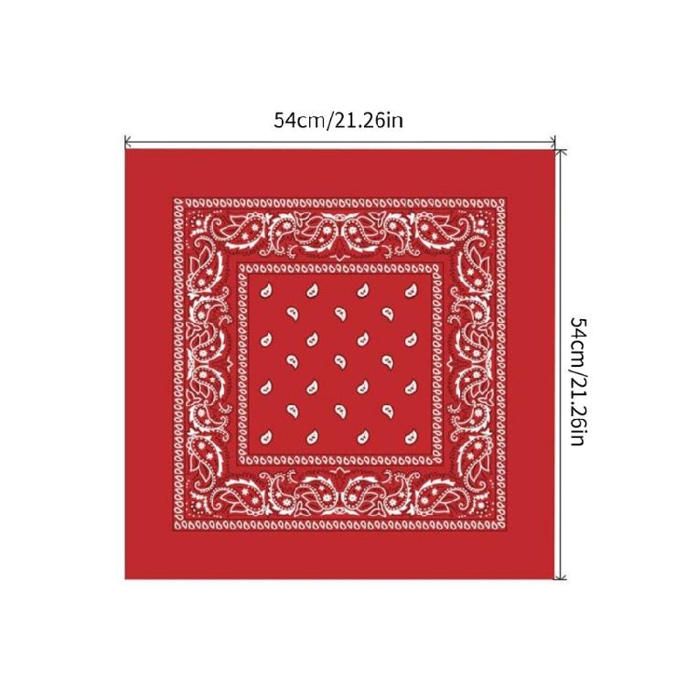 Cotton Bandanas Hip Hop Scarves Outdoor Scarf Headscarf Handkerchiefs Wrap Scarf