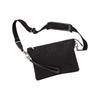 Gucci Detachable Shoulder Strap Zipper Closure Canvas Messenger Bag Men Shoulder Bags Black 739668-FABRP-1000