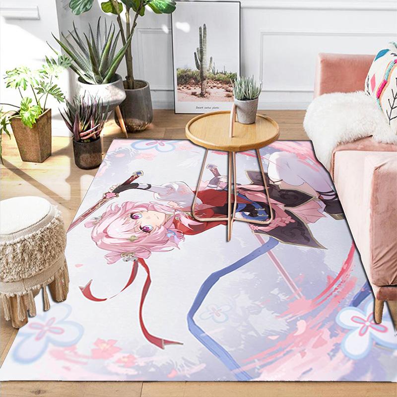 March 7th Rug Floor Mat for Living Room or Bedroom Soft and Comfortable Carpet a Gift for Birthday and Holiday.DFDT261018122