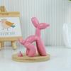 Resin Balloon Poop Dog Sculpture Decoration Creative Living Room Bedroom Wine Cabinet Cartoon Animal Simple Modern Decorative So