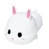 Silicone Night Light for Kids Cute Bunny 16 Colors Remote Control Rechargeable Bedside Lamp for Breastfeeding Sleeping