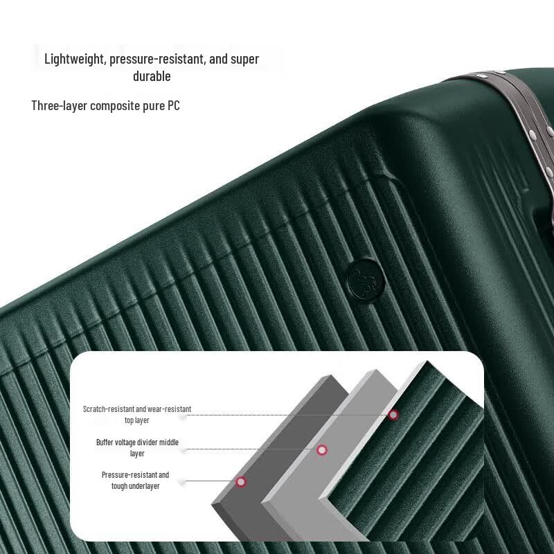 OIWAS 20-inch Aluminum Frame Carry-on Luggage