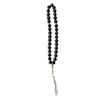 Natural Crystal Beads Necklace with Large 12mm Beads Detail Tassels Chain Gift Everyday Wear for Special Occasion