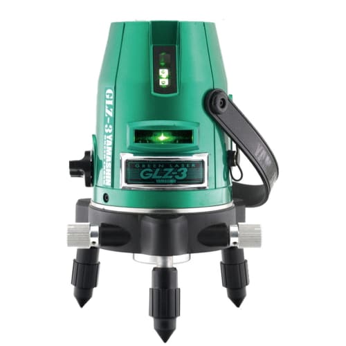 Yamashin Seikyo Green Laser Level, Full Set GLZ-3-W