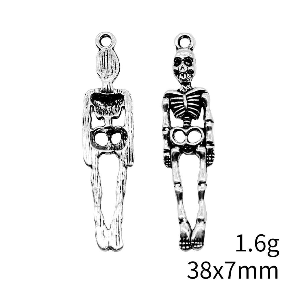 Father's Day Jewelry Creation Charms Skeleton Charms Pendant Art Supplies Man Pendant