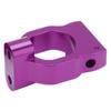 2PCS RC Wheel St Aluminum Alloy RC CShaped St Part for   1/10 Remote Control Car(Red )