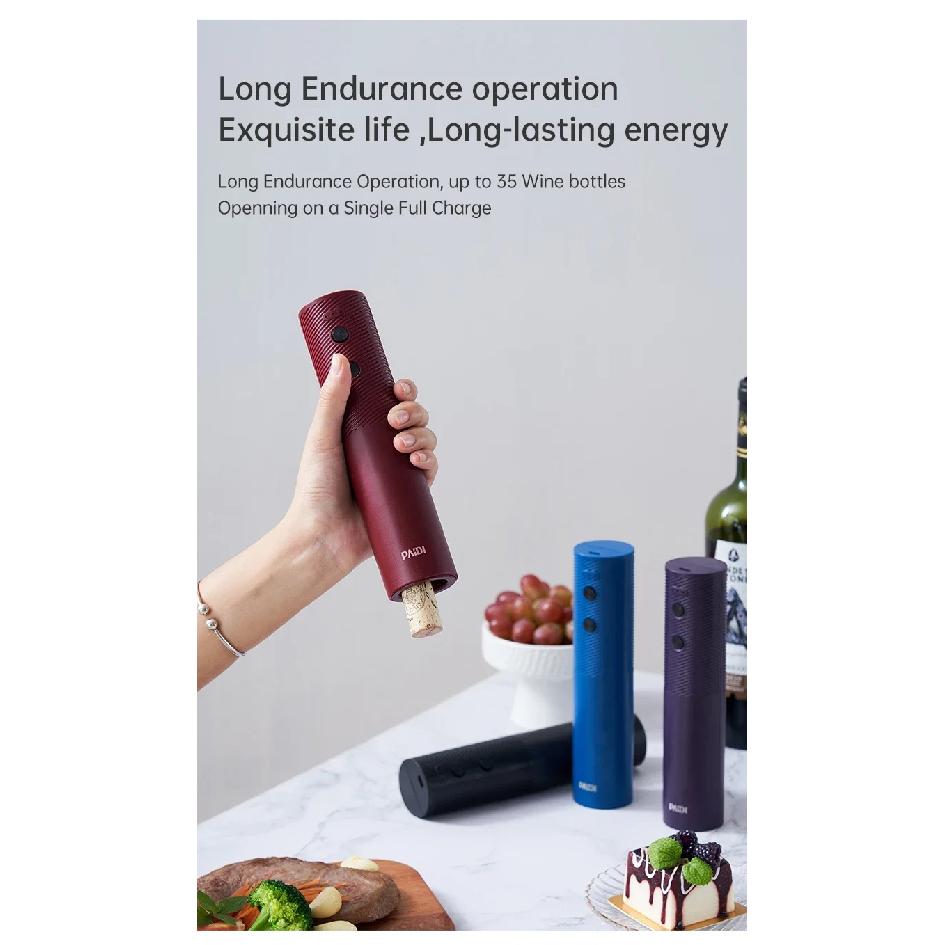 New Electric Wine Opener Portable USB Rechargeable Automatic Wine Bottle Corkscrew Cap Opener Kitchen Accessories Dropshipping