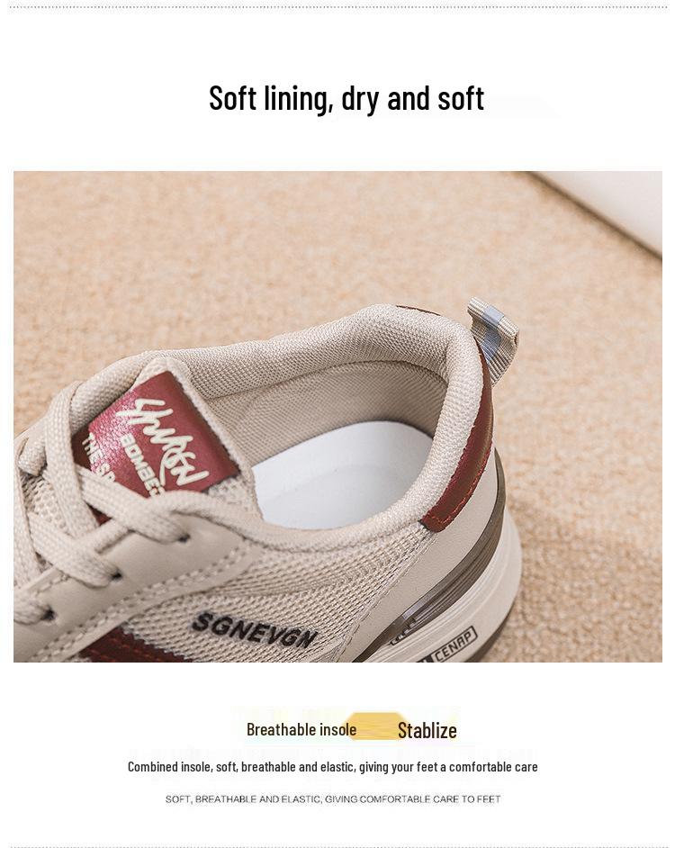 Women's Breathable Korean-Style Retro Running and Travel Shoes
