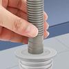 Washing Machine Drain Hose Seal Plug Sewer Pipe Seal Rings Sealing Cover for Laundry Room Kitchen Bathroom Enduring