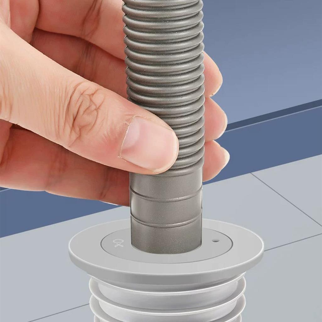 Washing Machine Drain Hose Seal Plug Sewer Pipe Seal Rings Sealing Cover for Laundry Room Kitchen Bathroom Enduring