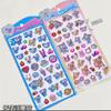 Angel New Blue Wave Water Moisturizing Stickers Japanese 3D Relief Stickers Children'S Fairy Decorative Stickers
