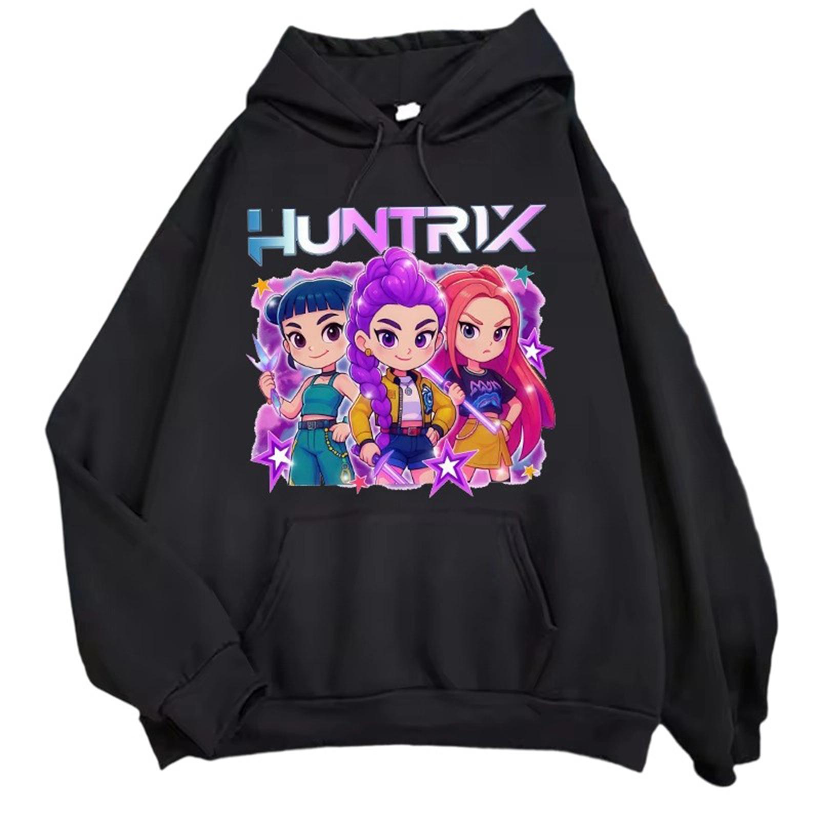 

Girls Hoodies Trendy Graphic Preppy Hooded Sweatshirts M