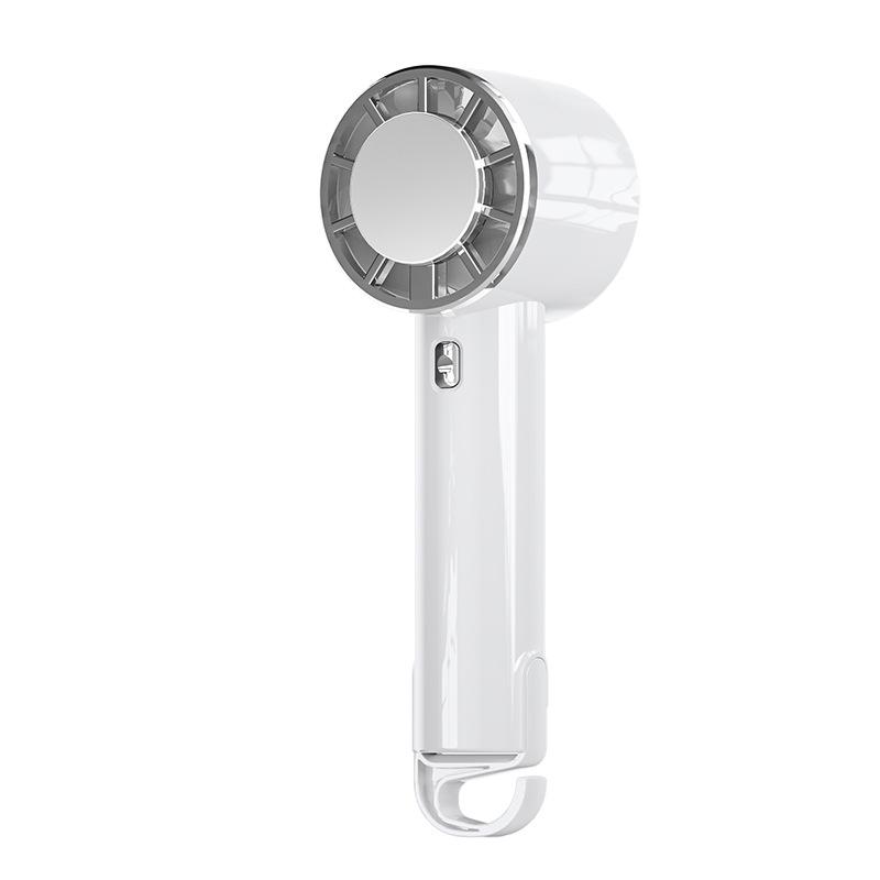 2026 Portable USB Ice Cooling Fan with Carabiner, Semiconductor Refrigeration, and High Wind Power