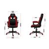 Chaise Gaming - HUZARO - FORCE 2.5 - Rouge - Ergonomique - Réglable En Hauteur