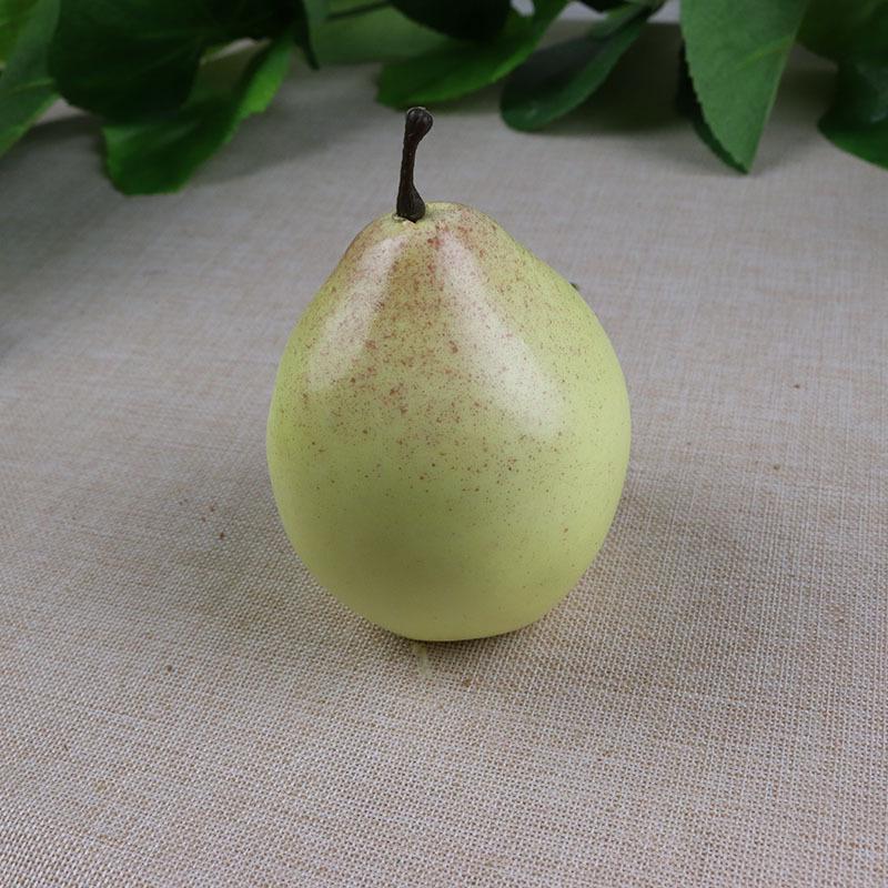 Simulated Fruit & Vegetable Props: Snow Pear, Banana, Grape, Orange for Cabinet Decor
