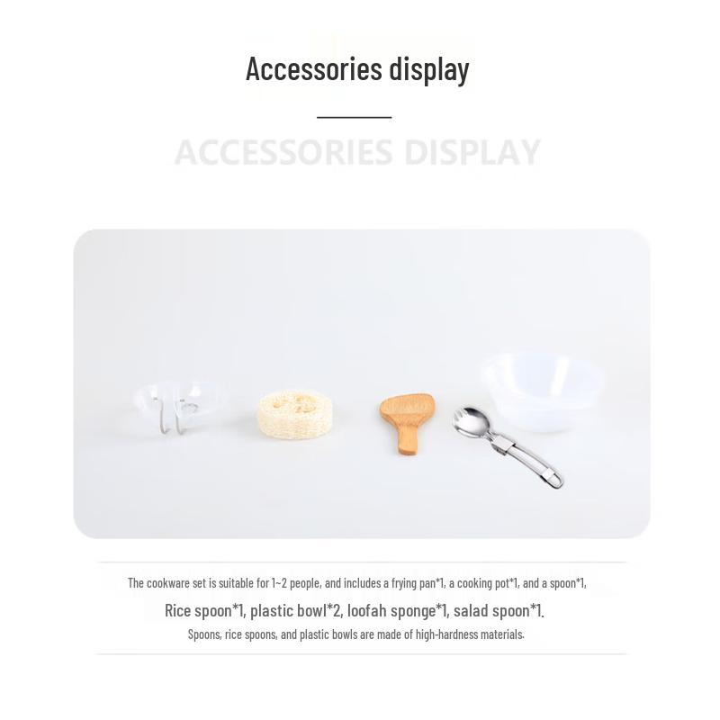 Hanhlu Portable Outdoor Camping Cookware Sets