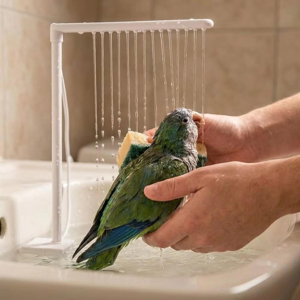 NEW Automatic Parrot Bathing Pump Plastic Low Noise Bird Bath Fountain Circulating Water Large Water Flows Submersible Pump