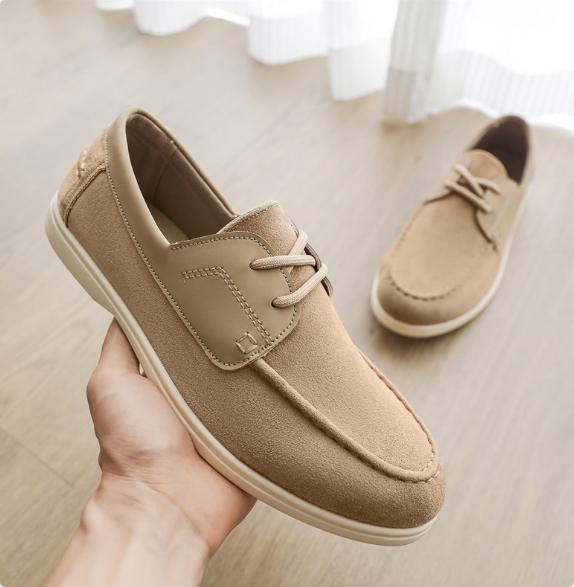 

Мода 2025 Новые мужские ретро лоферы Классический комфорт Легкие Нескользящие Повседневные кроссовки для ходьбы Повседневные уличные кроссовки Обувь для вождения Мокасины 39 бежевый