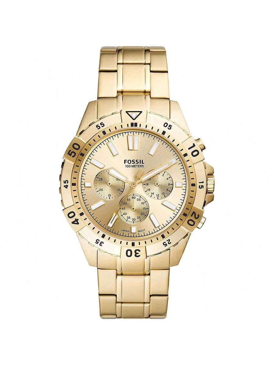 

Мужские кварцевые часы Garrett Business, с черным круглым циферблатом и ремешком из нержавеющей стали, идеально подходят для повседневного делового стиля.. идеальные мужья, цифры. FS5772 золотой