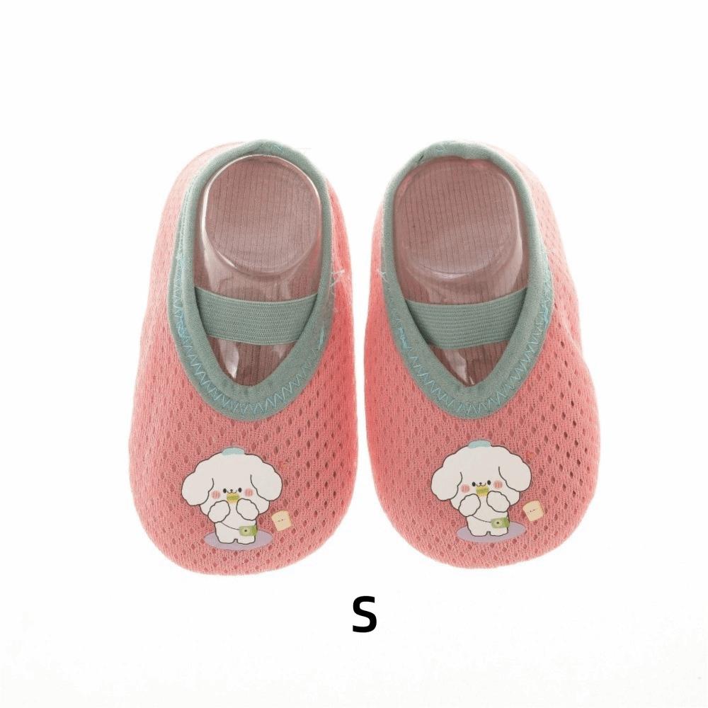 Soft Sole Baby Shoes Anti-slip Barefoot Shoes Cartoon First Walk Shoes Casual Toddler