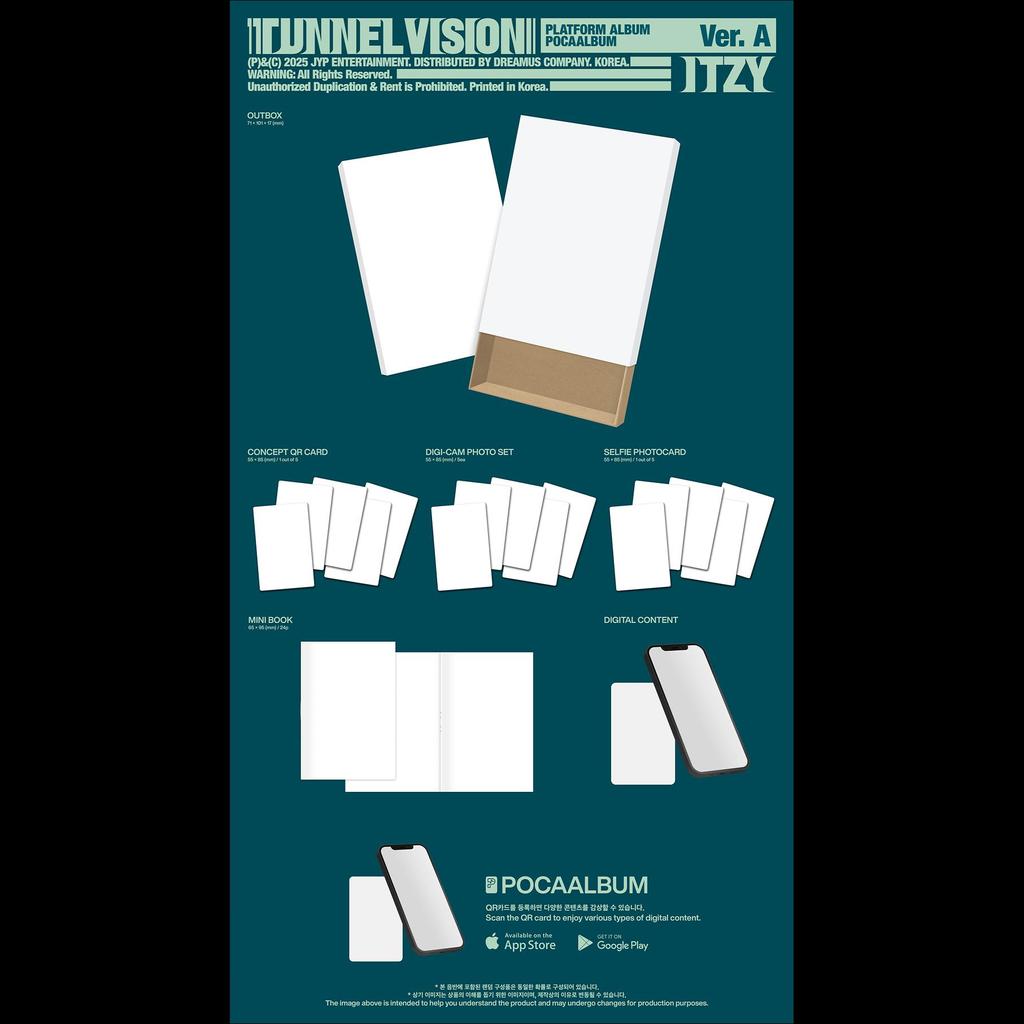[Pre-order] ITZY [TUNNEL VISION] POCA Album + Free Gift