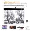 LED A3 Drawing Board Ultra-thin Copyboard Adjustable Dimmable for Artist Animation Sketching Stenciling Painting