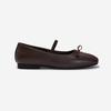 Simplet By ESquire Simple Women S Elin Ribbon Flat ShoeS Brown