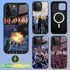 Rock D-Defs-L-Leppards Phone Case For iPhone 16,15,14,13,12,11,Pro,Max,Plus,Mini,SE New Magsafe Magnetic Wireless Charging