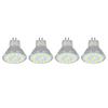4PCS 15LED MR11 Light Bulb 5W 500LM Double Pin Base Landscape Spot Light Bulb for Living RoomCold White