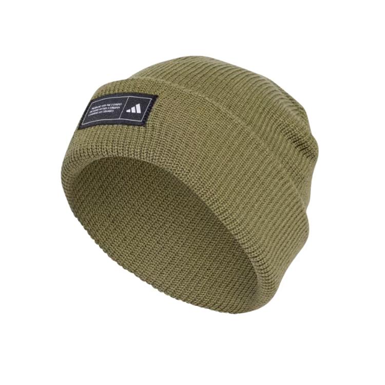 

Adidas Free Shipping With AdiClub Essentials Cuffed Beanie Adidas IY5257 OSFM зелёный