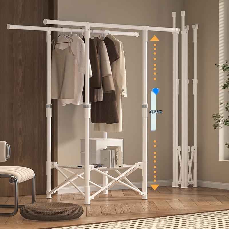 Collapsible Indoor Clothes Drying Rack for Bedroom or Balcony