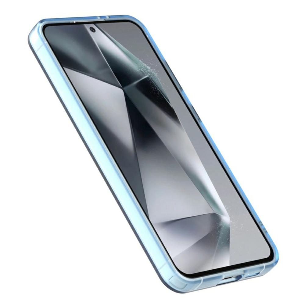 Candy Series For Samsung Galaxy S24 FE Case Compatible with MagSafe PC+TPU+PET Anti-Drop Phone Cover