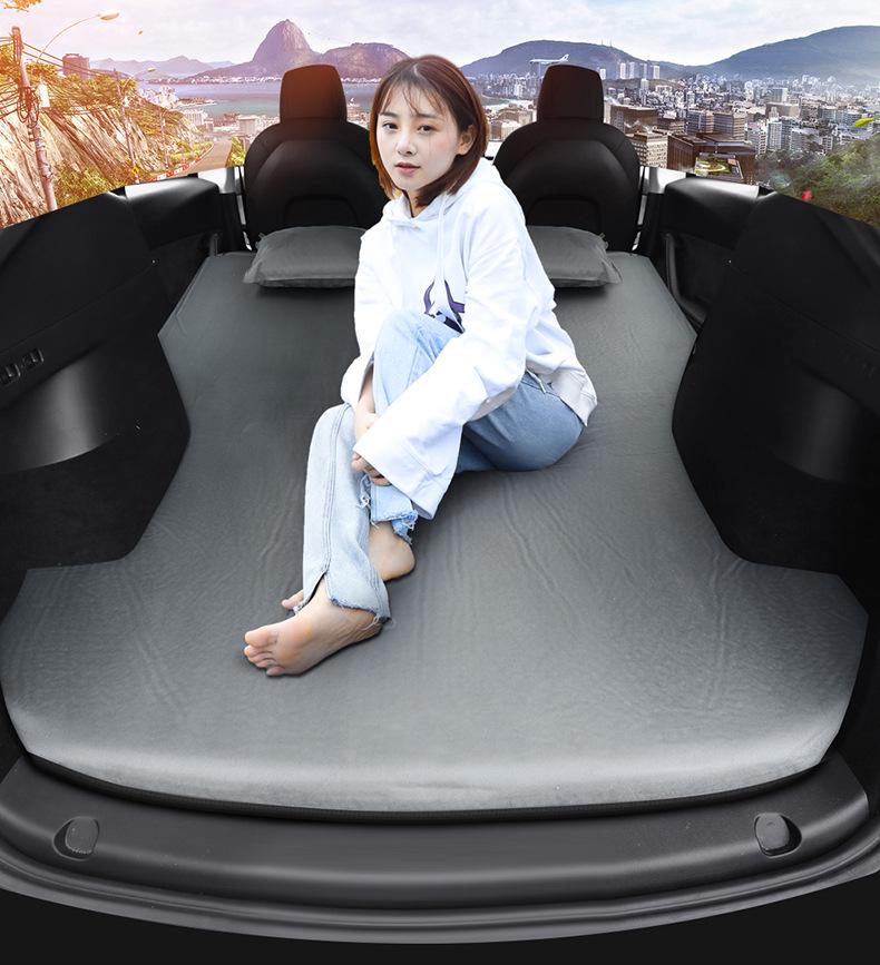 Compatible Inflatable Car Bed for Tesla Model Y/X/S/3 SUV Trunk