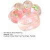 1/5Pcs Giant Cat Paw Squeeze Toy Stress Relief Clear Glitter Fruit Kitten Paw Sensory Toy Soft Stress Ball Animal Claw Pinch Fidget Toy
