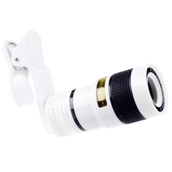 Universal 8X 12X Mobile Phone Camera Telephoto Lens External Telescope with Clip