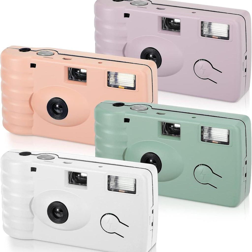 17-Pack 35mm Disposable Cameras: Capture Memories with Custom Patterns