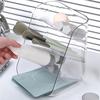 ABBP-Desktop Student Pen Holder Stationery Organiser Transparent Slanting Shelf Bathroom Vanity Multifunctional Organiser B