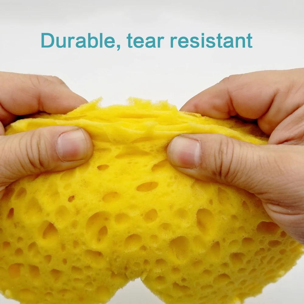 Wash Coral Decontamination Sponge Wipe Porous Honeycomb Bubble Sponge Clay Hydration Cleaning Tools Tear Resistant Extra Large