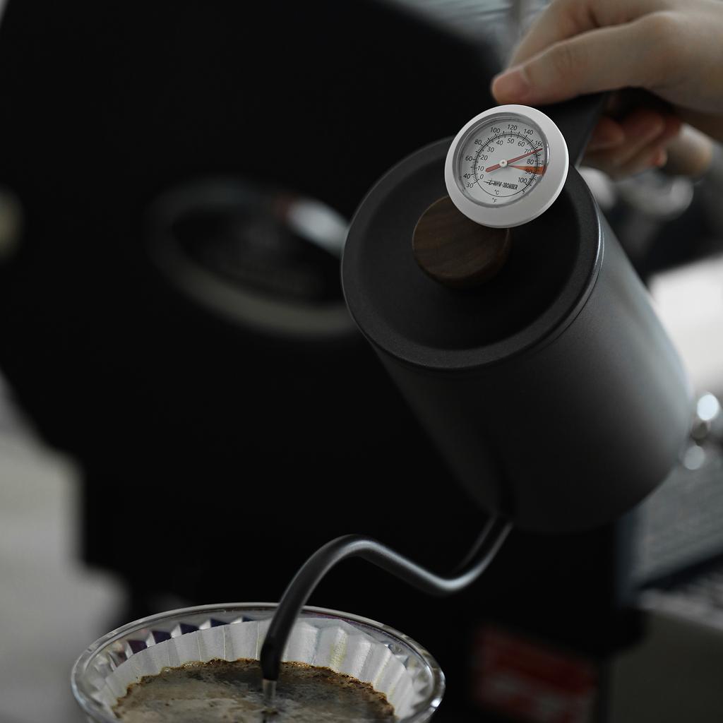 Thermometer Voor Koffieketel Roestvrij Staal Keuken Temperatuur Voedsel Koken Kalkoenvlees Waterthermometer Druppelkoffie Gereedschap