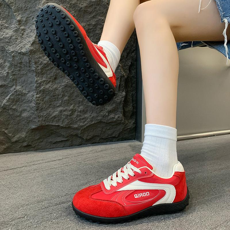 Red Forrest Gump Training Shoes Women's 2025 New Popular Summer Super Fire Versatile Breathable Mesh Sports and Leisure Shoes