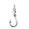 [Sears] Pendant Top, Men's & Women's, Sterling Silver 925, Hawaiian Fish Hook, Sp01-0009