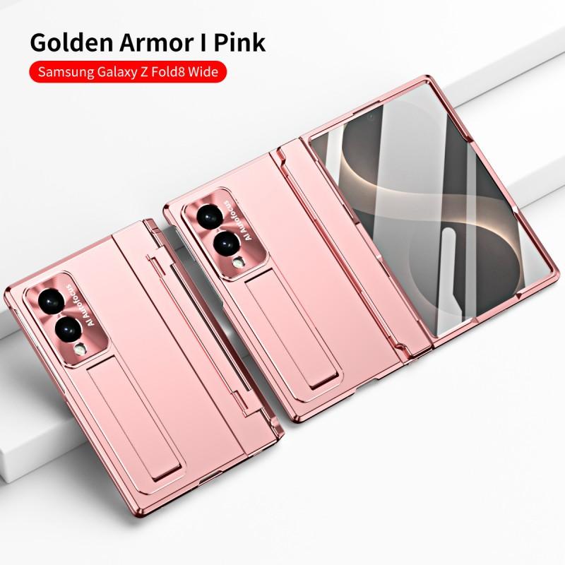 Galaxy Z Fold 8 Ultra Case With Smooth Hinge Design Electroplated Pen Slot Shockproof PC Cover Daily Use