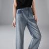 SOFSIL 2026 Summer High-Waist Straight Cropped Jeans